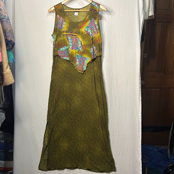 Caribou Women's Multicolor‎ Maxi Dress Medium - Picture 1 of 6